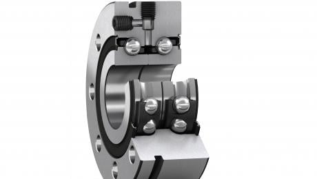 Matched sets of BEAM and BEAS angular contact thrust ball bearings for machine tools