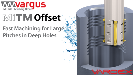 MiTM Offset – Fast Machining for Large Pitches in Deep Holes