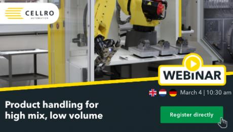 Webinar: Product handling with high mix, low volume