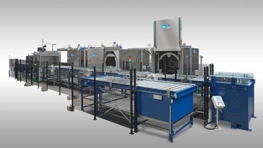 BvL cleaning line quickly makes engine components usable again