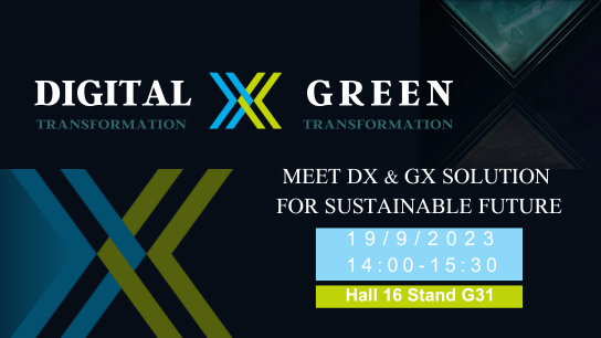 Digital Transformation X Green Transformation Seminar-Meet DX & GX solution for a Sustainable Future