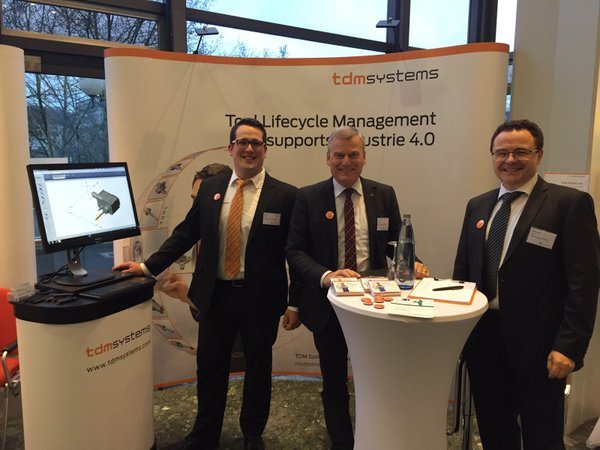 TDM Systems at the 3rd convention Industrie 4.0 in Saarbrücken