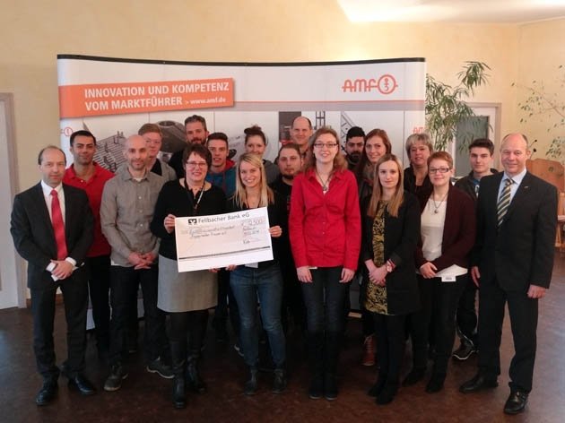 Christmas market project of the AMF trainees achieved new record in 2015, the anniversary year