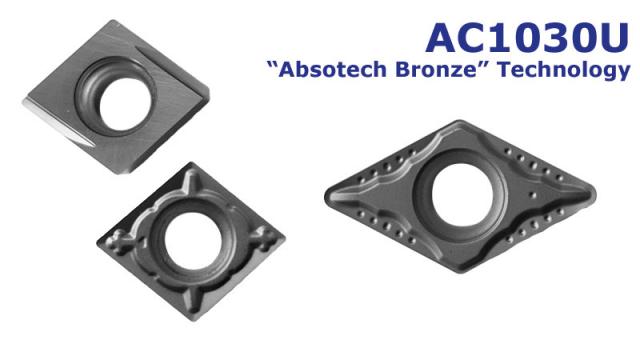 Tooling News: AC1030U Coated grade for high precision small parts turning with G class chip breaker