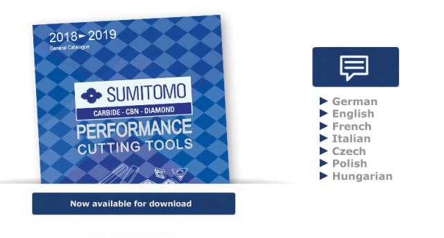 Sumitomo Catalogue 2018-2019 now available