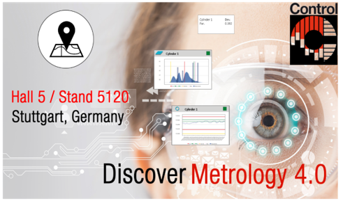 Innovalia Metrology exposes its most innovative metrological solutions around M3 at Control 2018.
