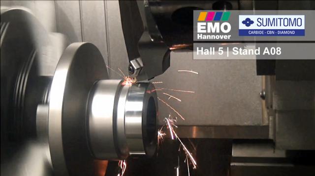 Visit Sumitomo from 16 to 21 September at the EMO 2019 in Hannover
