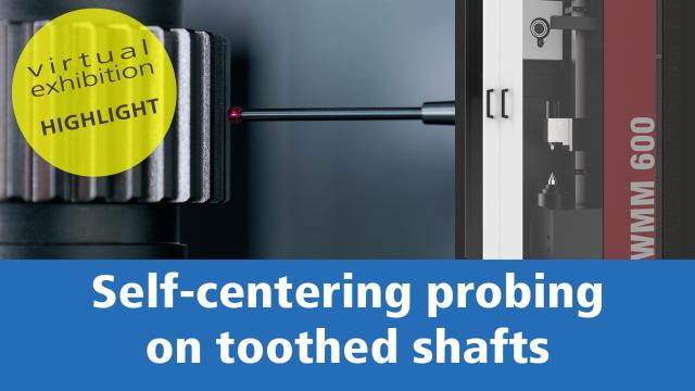 Virtual exhibition stand – MEASURING TOOTHED SHAFTS