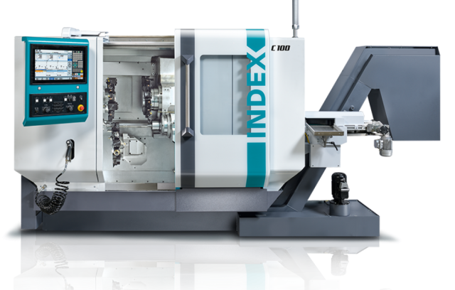 Automatic turning machine – for faster machining - INDEX C100