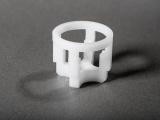 Workpiece of plastic, processed