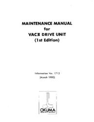 Drive Unit #VACII# Maintenance Manual %1st.pdf