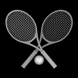 crossed tennis racket pattern v003.jpg