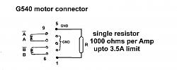 Click image for larger version. 

Name:	G540 motor connector and current set resistor.jpg 
Views:	0 
Size:	31.4 KB 
ID:	410080