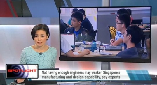 EROWA on Channel News Asia
